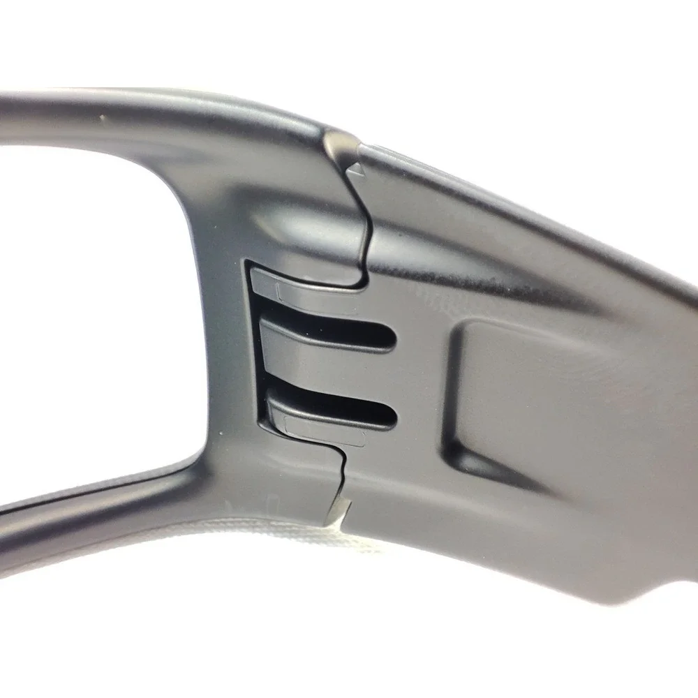 Oakley Gascan OO9014-03-473 Matte Black Grey Sunglasses USA Made Mens Wrap